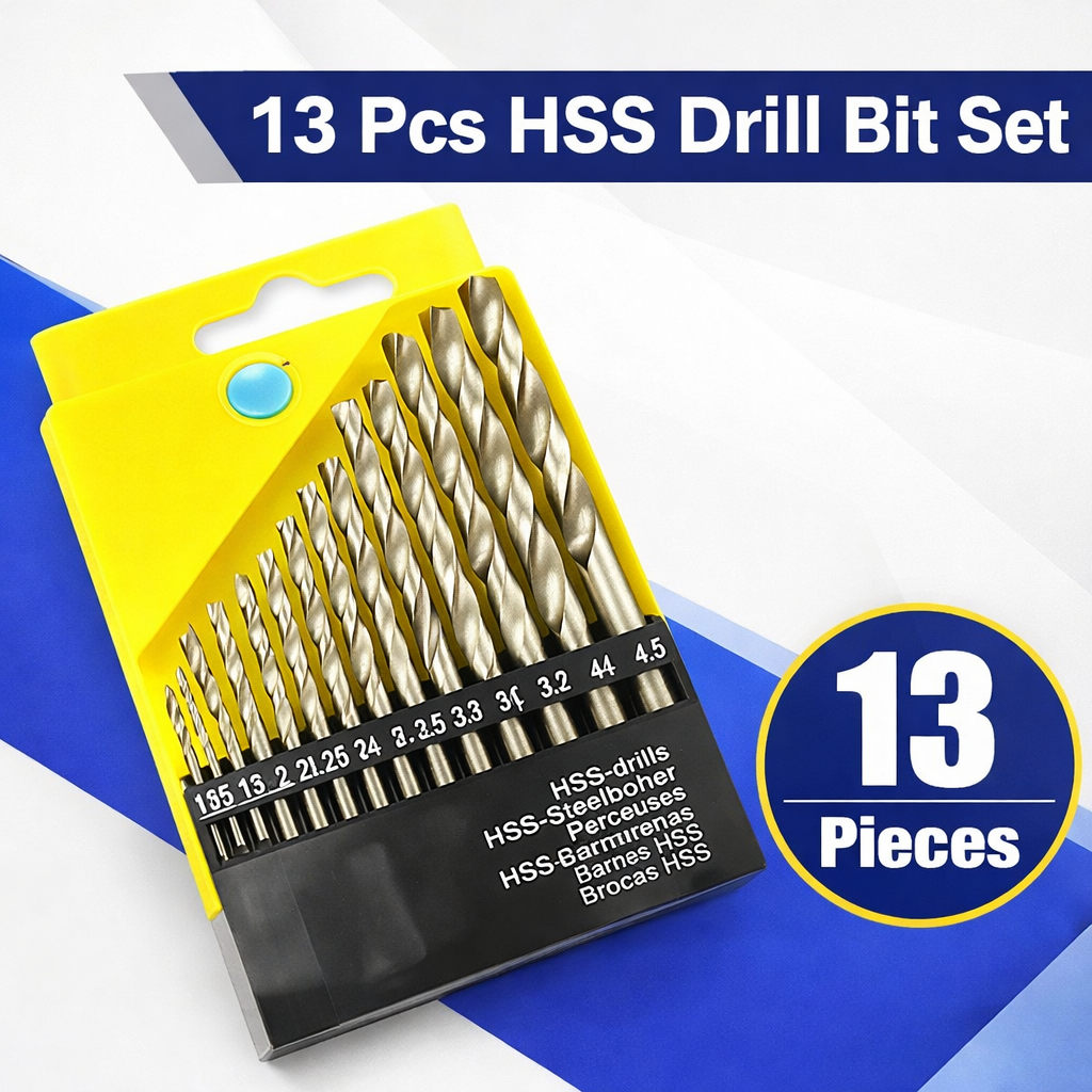 Drill Bit Set 13-Piece